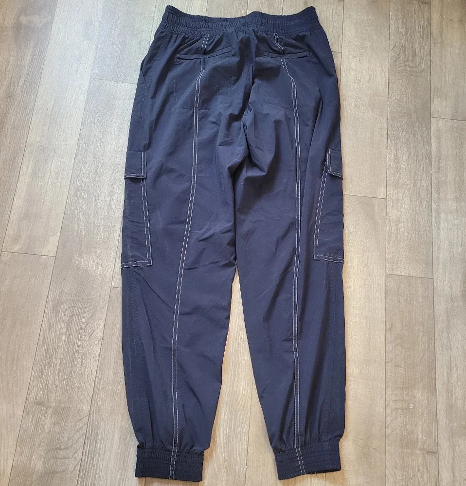 Athleta Navy Blue Pull On Pants Womens Chelsea Utility Jogger Activewear  Size 6 - Picture 2 of 6